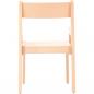 Preview: Stuhl Chris Deluxe 2 mit Armlehnen, mit Filzgleitern, Sitzhöhe 31 cm, für Tischhöhe 53 cm
