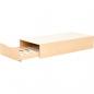 Preview: Podest mit Auszugsbett, Linoleum beige