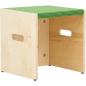 Preview: Podestbank, B 33, H 34 cm, hellgrün