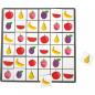 Preview: Zweiseitiges Sudoku 6 x 6 - Obst und Vögel