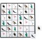 Preview: Zweiseitiges Sudoku 6 x 6 - Obst und Vögel
