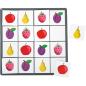 Preview: Zweiseitiges Sudoku 4 x 4 - Obst und Emotionen