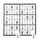 Preview: Zweiseitiges Sudoku 6 x 6 - Berufe und Sport