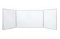 Preview: Wandklapptafel Whiteboard ohne Aufdruck, emailliert
