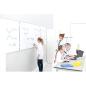 Preview: Wandklapptafel Whiteboard ohne Aufdruck, emailliert
