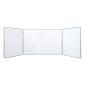 Preview: Wandklapptafel Whiteboard ohne Aufdruck, lackiert