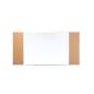 Preview: Tafel Combi - 2 Oberflächen: Whiteboard + Kork, 150x100
