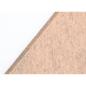 Preview: Wandschutz aus PET-Recyclingmaterial, Haus, H 120, beige