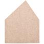 Preview: Wandschutz aus PET-Recyclingmaterial, Haus, H 155, beige