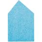 Preview: Wandschutz aus PET-Recyclingmaterial, Haus, H 125, blau