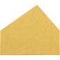 Preview: Wandschutz aus PET-Recyclingmaterial, Haus, H 67, gelb
