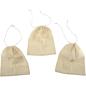 Preview: Baumwollsäckchen zum Gestalten, 3 Stck.