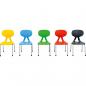 Preview: Stuhl Colores 2, Sitzhöhe 30,5 cm, für Tischhöhe 53 cm, blau