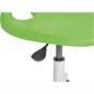 Preview: Drehstuhl Colores auf Rollen, höhenverstellbar 43 - 56 cm, grün