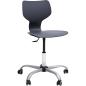 Preview: Drehstuhl Snake auf Rollen, hvstb. 43-56 cm, grau