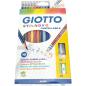 Preview: GIOTTO Radierbare Buntstifte, 10 Farben