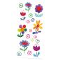 Preview: Dekor-Sticker für Porzellan - Blumen