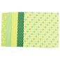 Preview: Origami Faltblätter - Quadrat 200 Grüne Muster