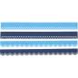 Preview: Set Filzbordüren, Blautöne