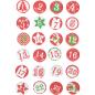 Preview: Adventskalender Buttons
