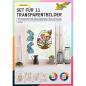 Preview: Transparentbilder-Bastelset, Frühling, 11 Motive