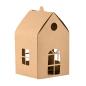 Preview: Papphäuser zum Dekorieren, 6 Stck.