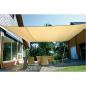 Preview: Sonnensegel 5 x 5 beige