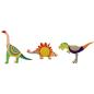 Preview: Schnitzholz Dinos 3er Set