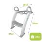 Preview: Toilettenleiter mit Sitz, klappbar
