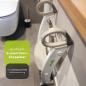 Preview: Toilettenleiter mit Sitz, klappbar