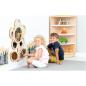 Preview: Wanddekoration mit Streichpailletten - Blume