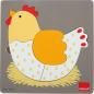 Preview: Lagenpuzzle Huhn