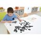 Preview: Magnetpuzzle mit Aufgabenkarten - Abstraktionen