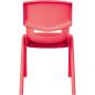 Preview: Stuhl Felix 1, Sitzhöhe 26 cm, für Tischhöhe 46 cm, rosarot