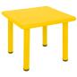 Preview: Tisch Felix, quadratisch - gelb