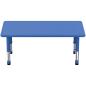 Preview: Tisch Felix, rechteckig - blau