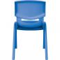 Preview: Stuhl Felix 2, Sitzhöhe 30 cm, für Tischhöhe 53 cm, blau