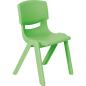 Preview: Stuhl Felix 3, Sitzhöhe 35,5 cm, für Tischhöhe 59 cm, grün