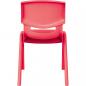 Preview: Stuhl Felix 4, Sitzhöhe 40 cm, für Tischhöhe 64 cm, rosarot