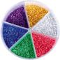 Preview: BIO-Glitter-Set, 6 Farben