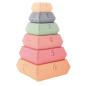 Preview: Pastell-Stapelturm mit Zahlen