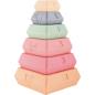 Preview: Pastell-Stapelturm mit Zahlen