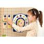 Preview: Spiele-Set mit Uhr für Activity-Spielhaus und -wand