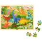 Preview: Holzpuzzle Dinosaurier, 48 Teile