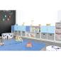 Preview: Textilbox mit Deckel und mit Tragegriffen