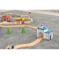 Preview: Holzeisenbahn, Doppelbahn, Grundset G, 144 Elemente