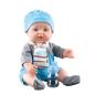 Preview: Baby Ivo, mit Flasche und Geräuschen, Grösse 36 cm