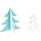 Preview: Weihnachtsbäume zum Bemalen, 2-er Set