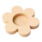 Preview: Teelichthalter aus Holz, 3er-Set - Blumen