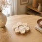 Preview: Teelichthalter aus Holz, 3er-Set - Blumen